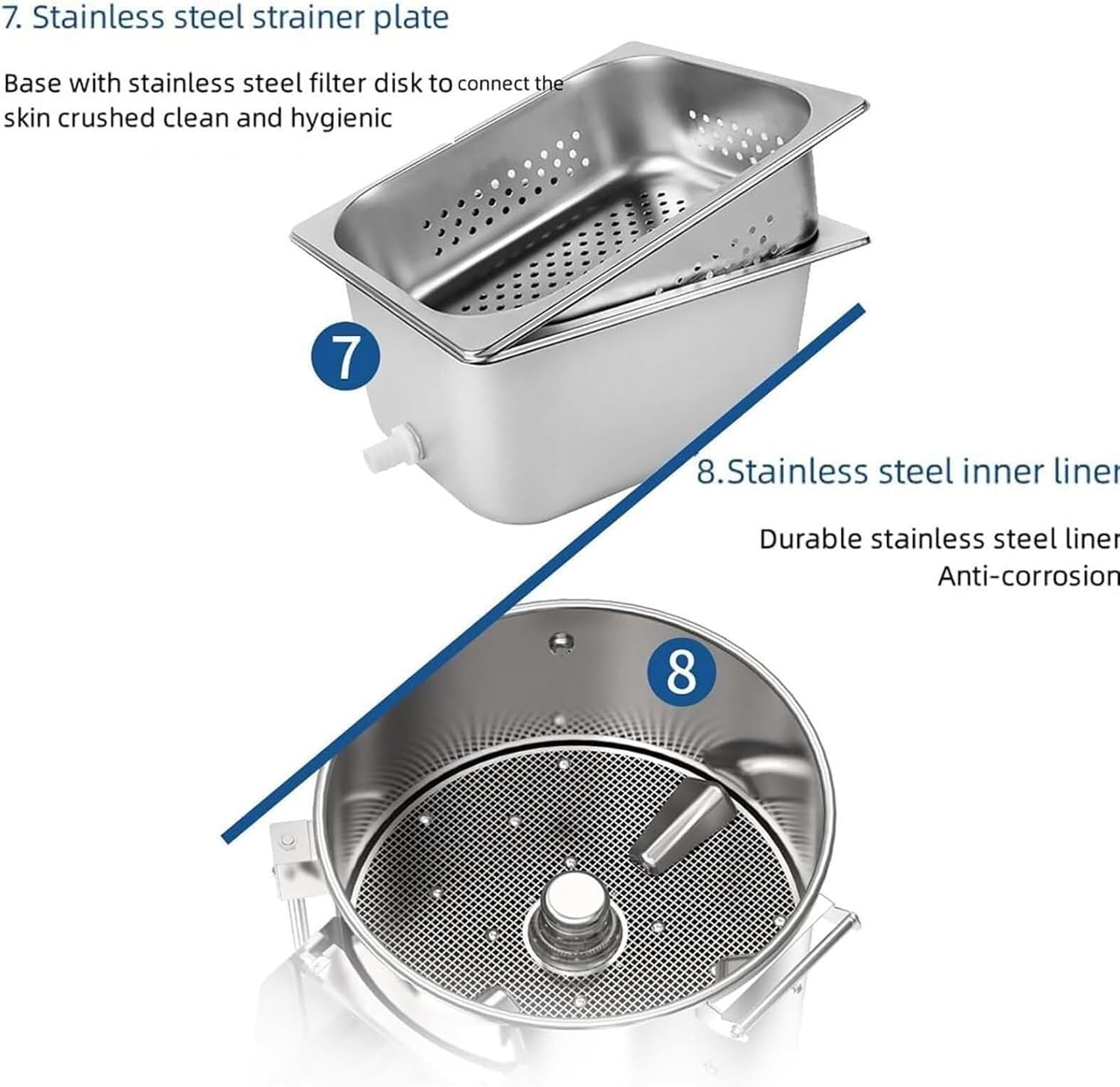 Pelapatate Elettrico Di Grande Capacità, Strumento Di Pelatura Automatico, Macchina E Pelapatate In Acciaio Inossidabile Per La Pulizia Delle Patate, 5 Kg (70-100 Kg/ora), Pelatura Rapida In 3 Minuti