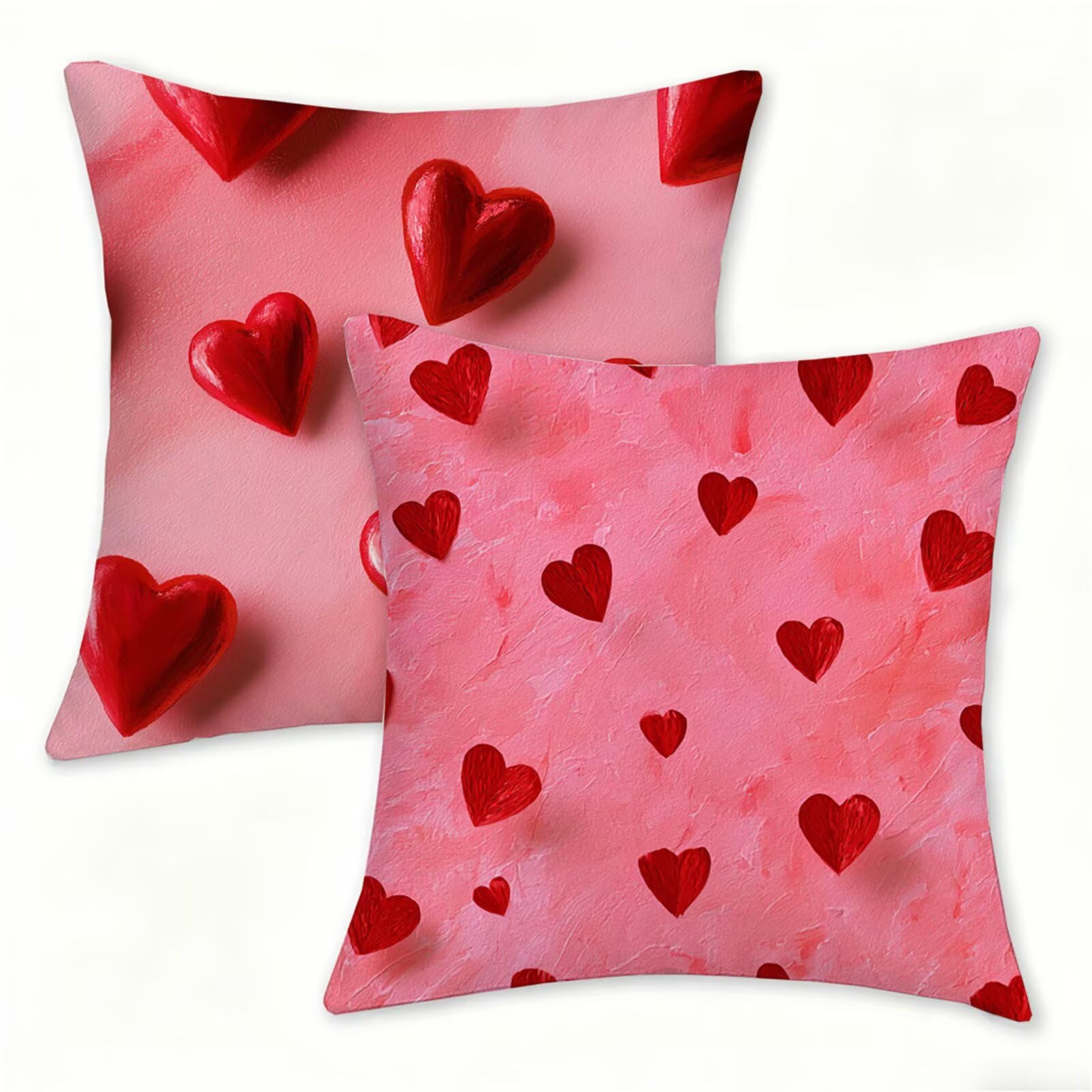 Housse de coussin 65x65 rose en velours doux pour protéger et embellir vos vieux oreillers