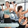 Sujetadores Deportivos Ajustables para Mujer, de Alto Soporte, con Relleno y Espalda Racerback 3