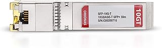10GBase-T SFP+ Transceiver, 10G T, 10G Copper, RJ-45 SFP+ CAT.6a, up to 30 Meters, Compatible with Cisco SFP-10G-T-S, Ubiquiti UniFi UF-RJ45-10G, Fortinet, Netgear, D-Link, Supermicro and More