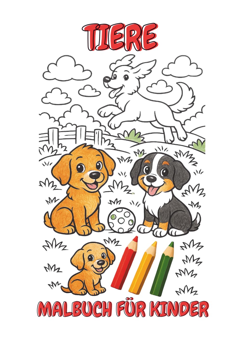 Tiere Malbuch