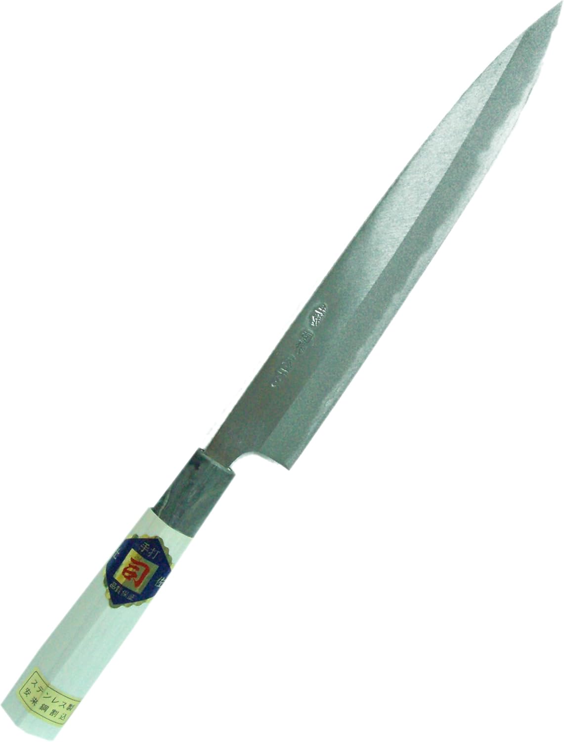 Tosa Hamono Distribution Center, Tosa Cutlery Knife, Polished Yanagi Blade Knife, White Steel No. 1, 8.3 inches (210 mm)