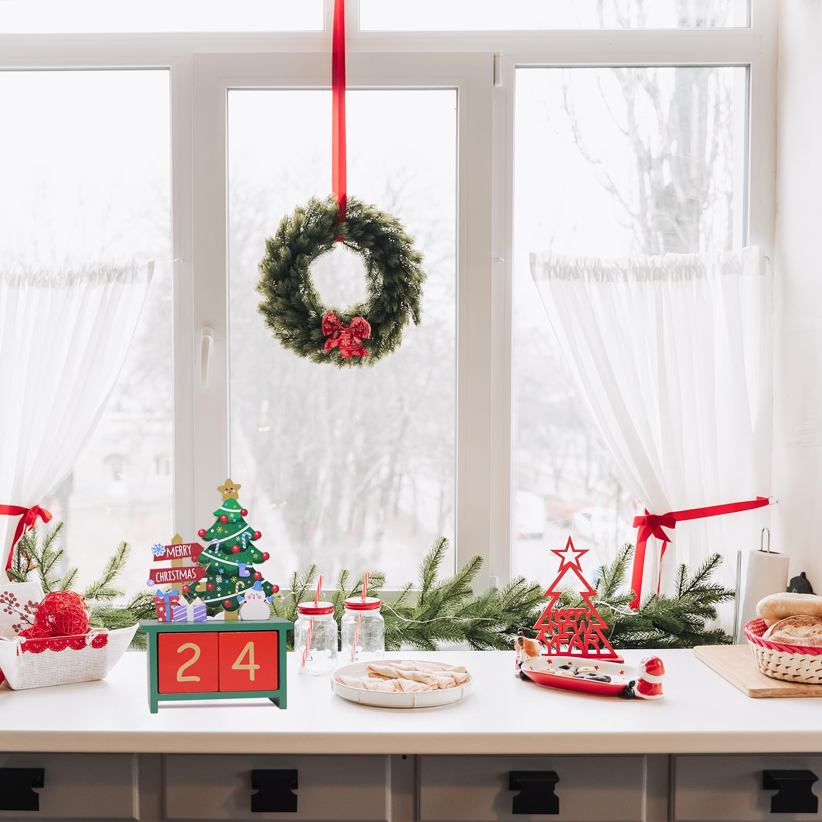 Adventskalender Weihnachten Holz 1