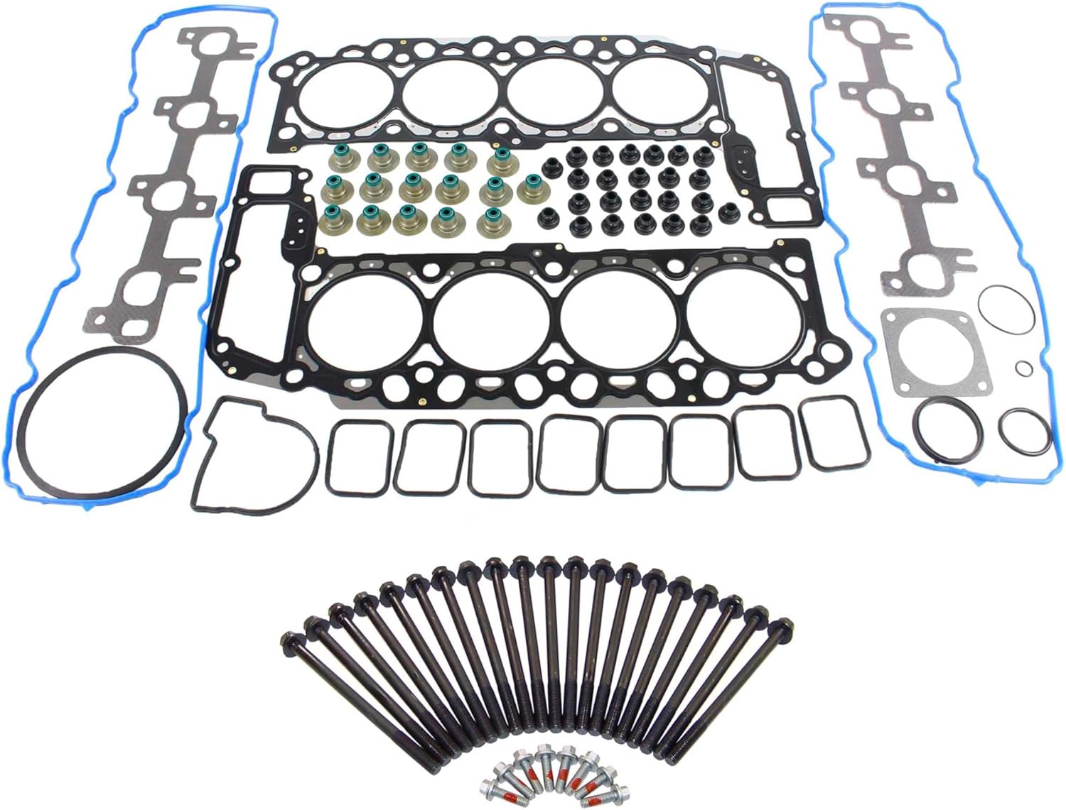 CPWK26 Head Gasket Set Head Bolt Kit Fits: 99-03 Dodge Dakota Jeep Grand Cherokee 4.7L