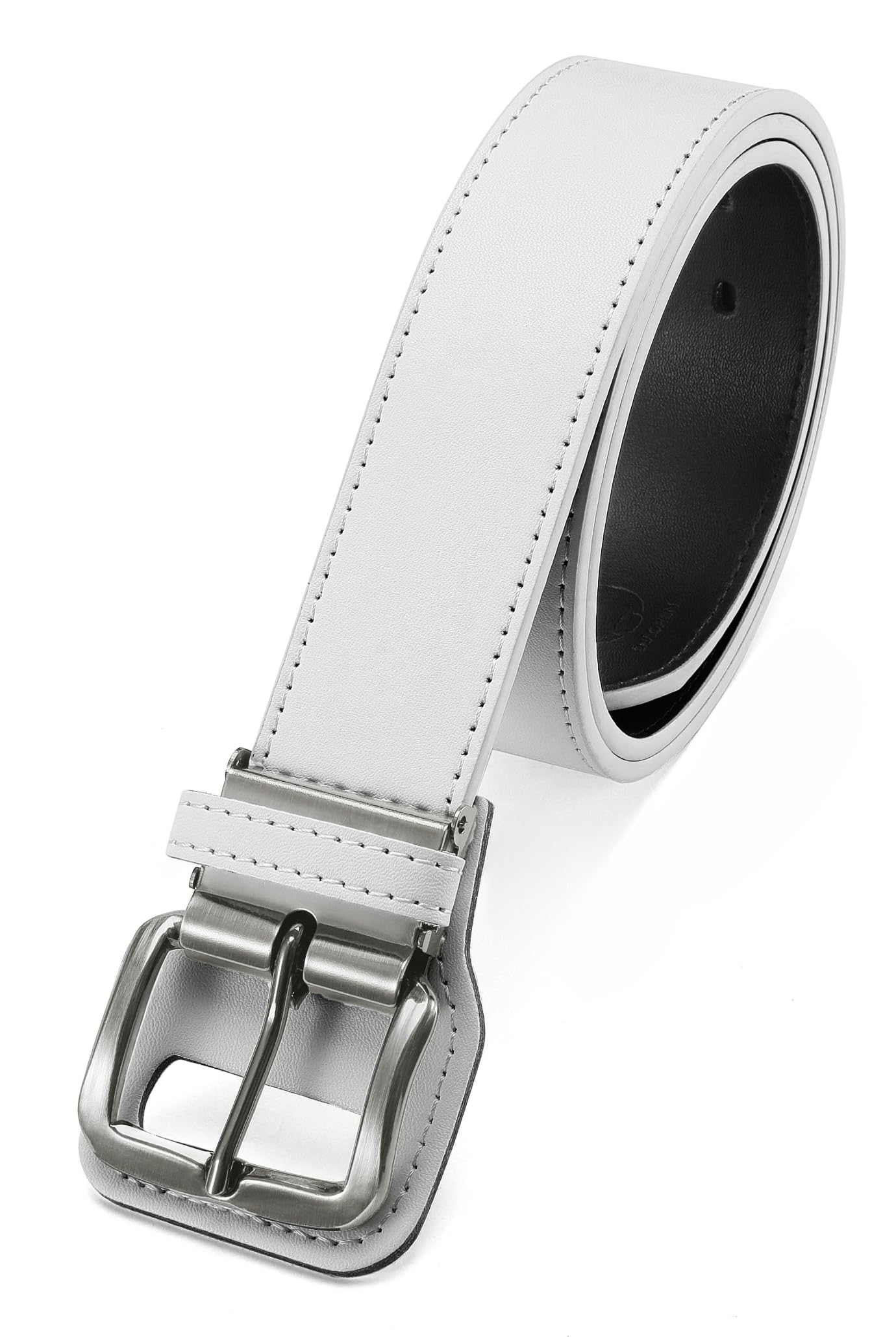 CHAOREN Leather Baseball Belt Men, Trim to Fit Classic Softball Belt 1.5"