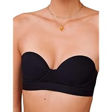 Pepper Bra for AAB Cups | Strapless Lightly Lined Multiway Underwire Bra for Women with Convertible Straps
