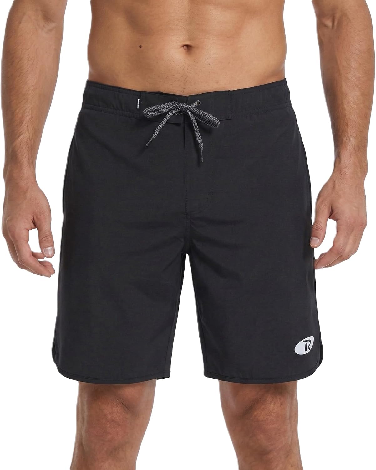 Rokka&Rolla Men's Swim Trunks Quick Dry Stretch Beach Shorts Swimwear Bathing Suit with Mesh Lining