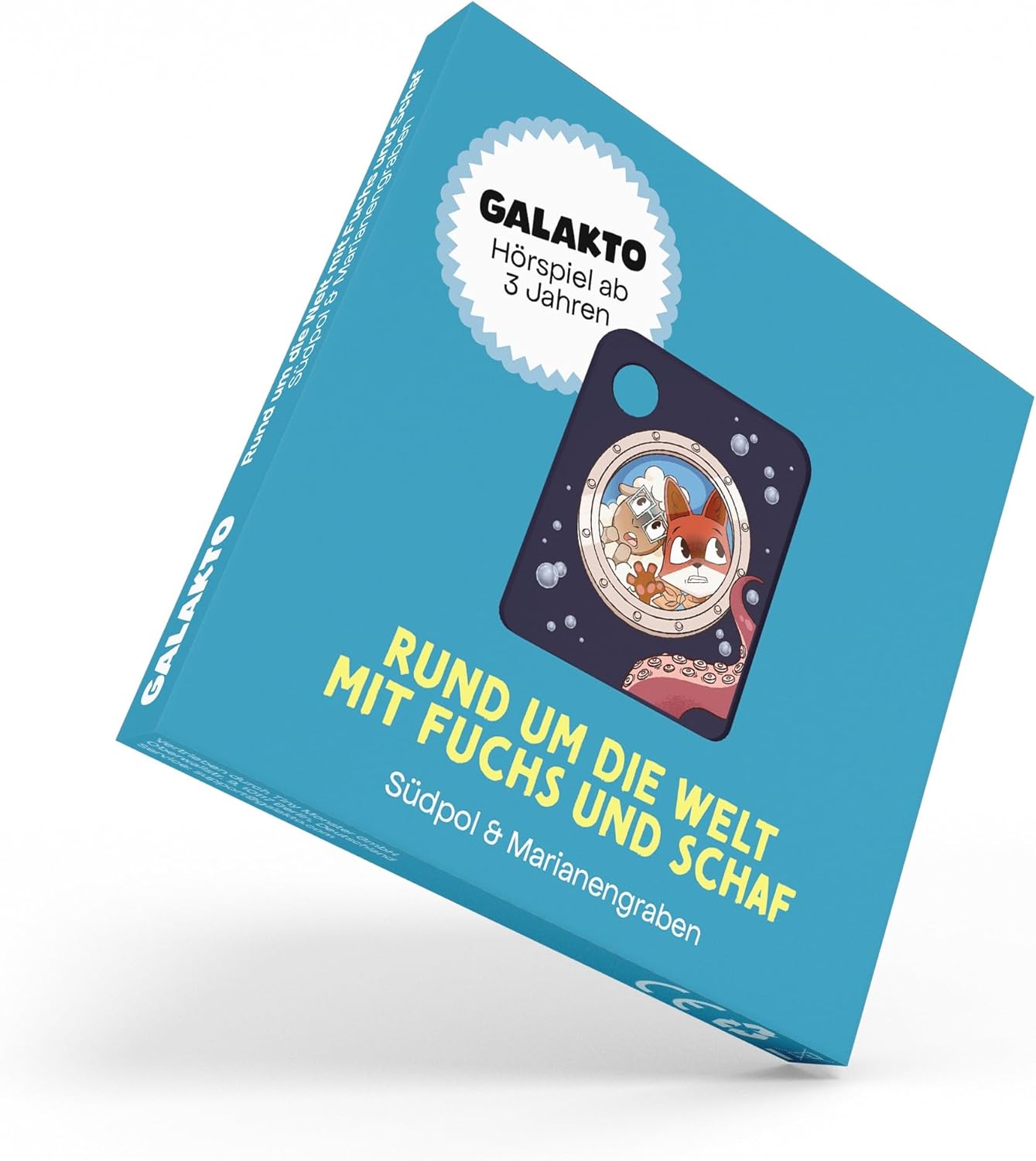 Audio Token: Around the World with Fox and Sheep - South Pole & Mariana Trench, Radio Play for Children from 3 Years, Playing Time Approx. 57 Minutes