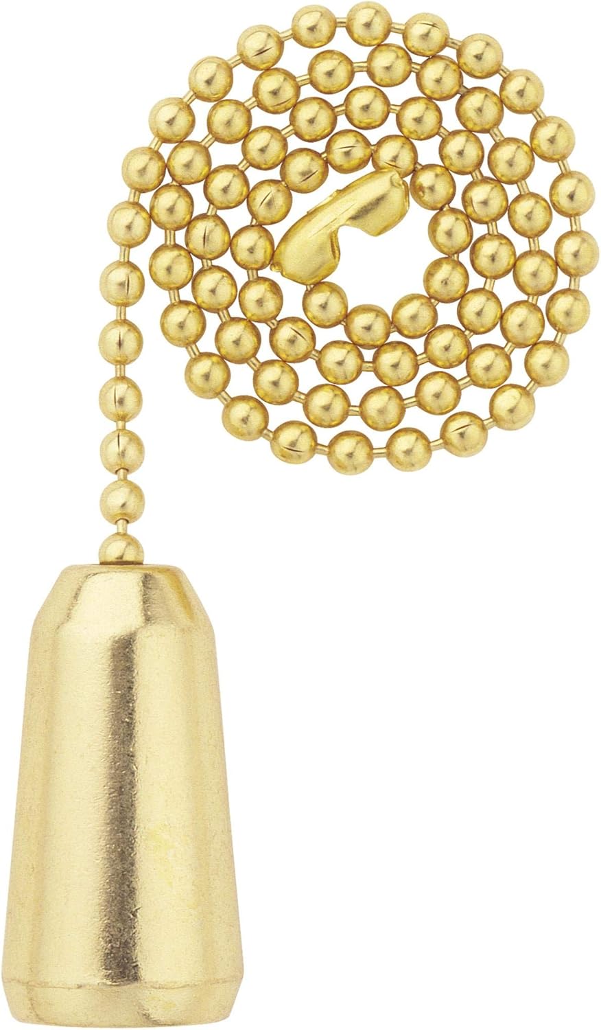 WESTINGHOUSE LIGHTING 77005 12" Brass Teardrop Decorative Pull Chain