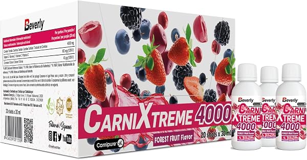 Beverly Carni Xtreme 4000mg Carnitine 20 Flacons