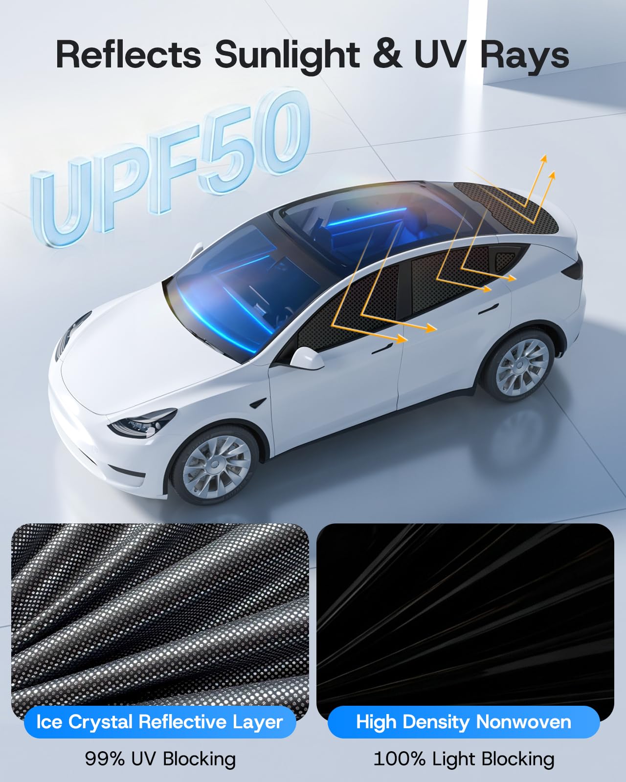 Pare-soleil pour fenêtre latérale pour Tesla Model Y Juniper 2025-2026