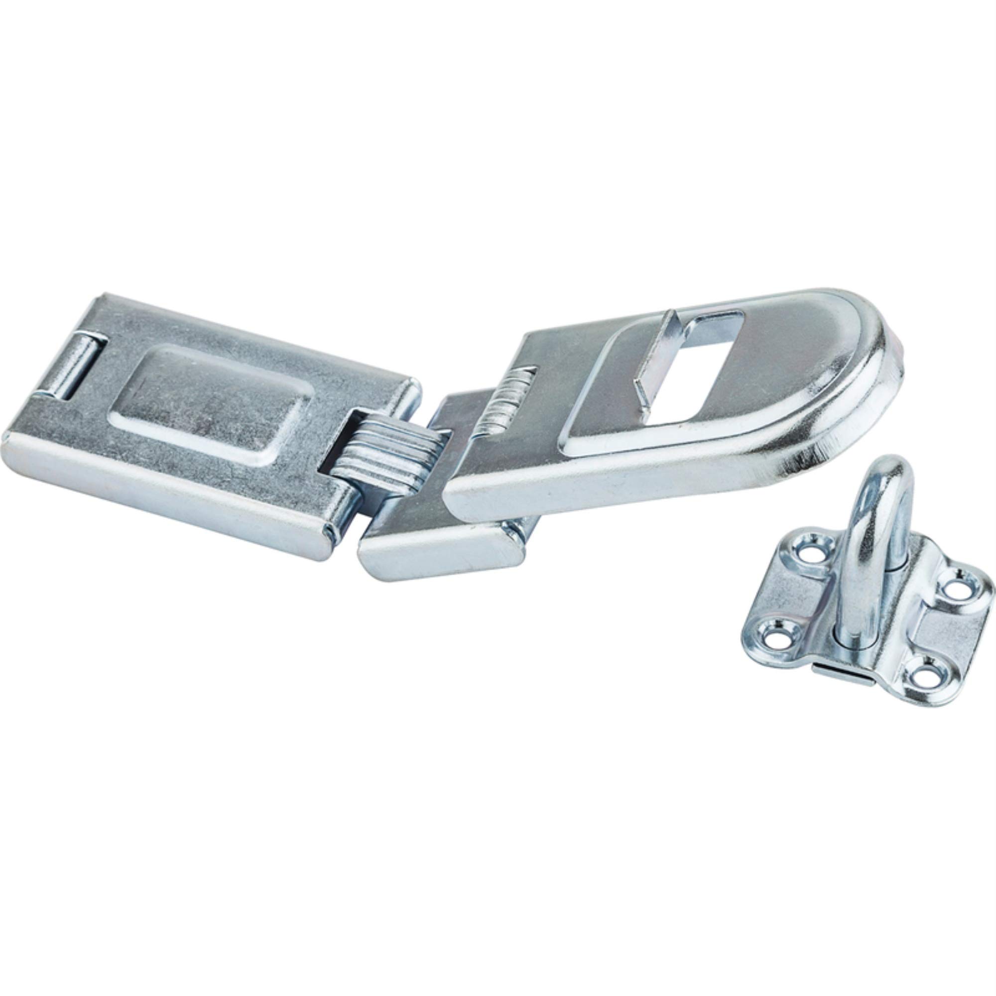 National Hardware Zinc-Plated Steel 7-3/4 in. L Double Hinge Safety Hasp 1