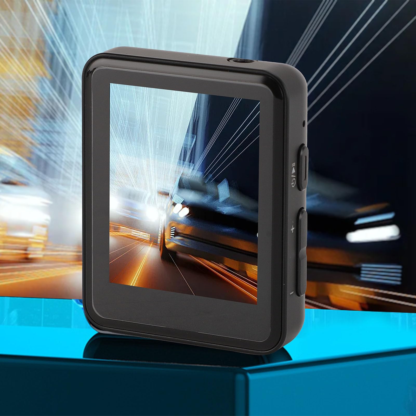 Reproductor MP3 MP4 Reproductor de Música Bluetooth Portátil con Pantalla Táctil de 1,8 Pulgadas para Deportes y Viajes (32G)