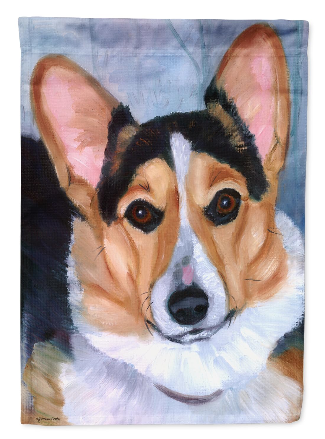 Pembroke Corgi Flag Garden Size Caroline's Treasures 7369GF drapeau multicolore