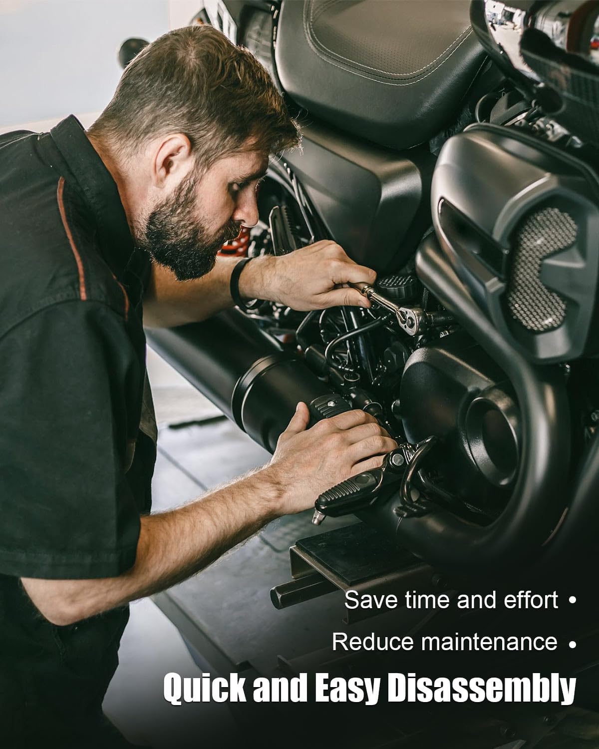 Twin Cam Chain Shoe Tool Fit for Harley Touring Softail Dyna Twin Cam models Davidson FLT FLST FXST FXD 1999-2006 Replace 16-0188