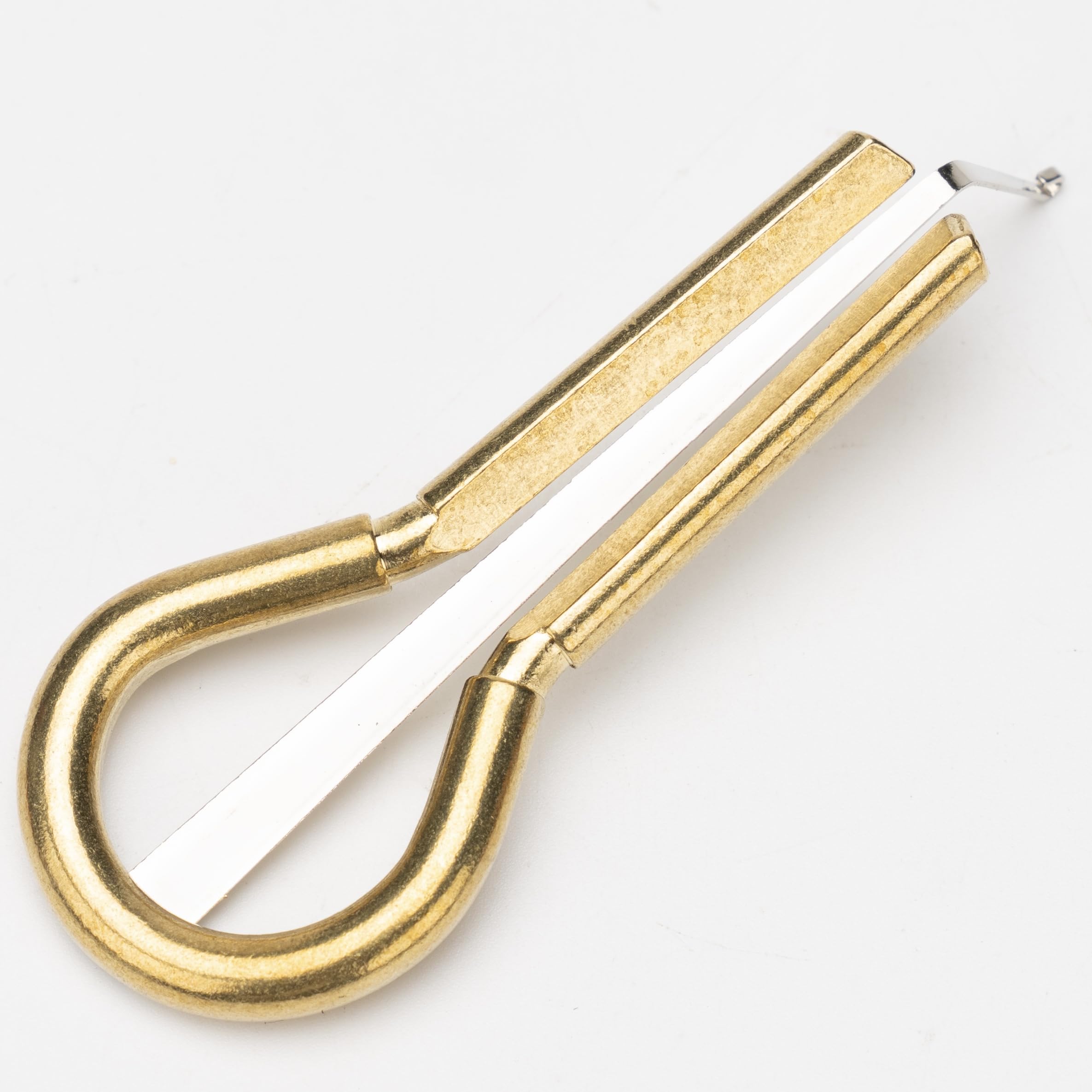 Suttaya Guimbarde en laiton - Instrument de bouche simple pour débutant - Portable - Pour les amateurs de musique - Instrument folklorique traditionnel