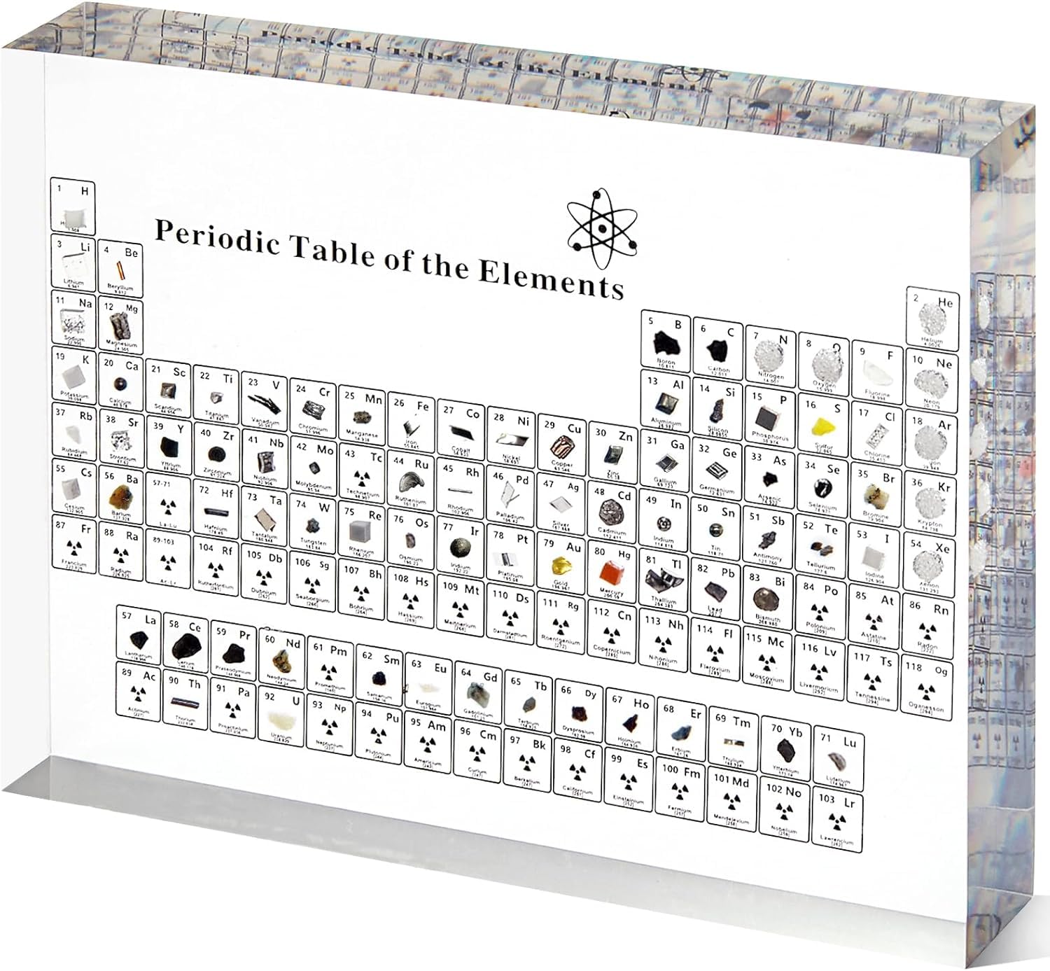TAUDI Large 3D Acrylic Periodic Table of Elements Chart 118 Elements Print On it 20 CM x 12.5 CM Science Educational Poster, Ideal Chemistry Gifts for Science Lovers (Without Real Element) (B0D5V8BFS3) Amazon Price History, Amazon Price Tracker