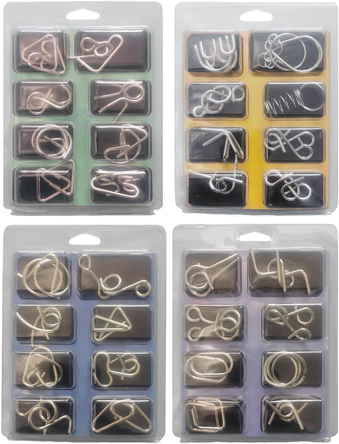 Metal Wire Puzzle Logic Training Intelligence Toy