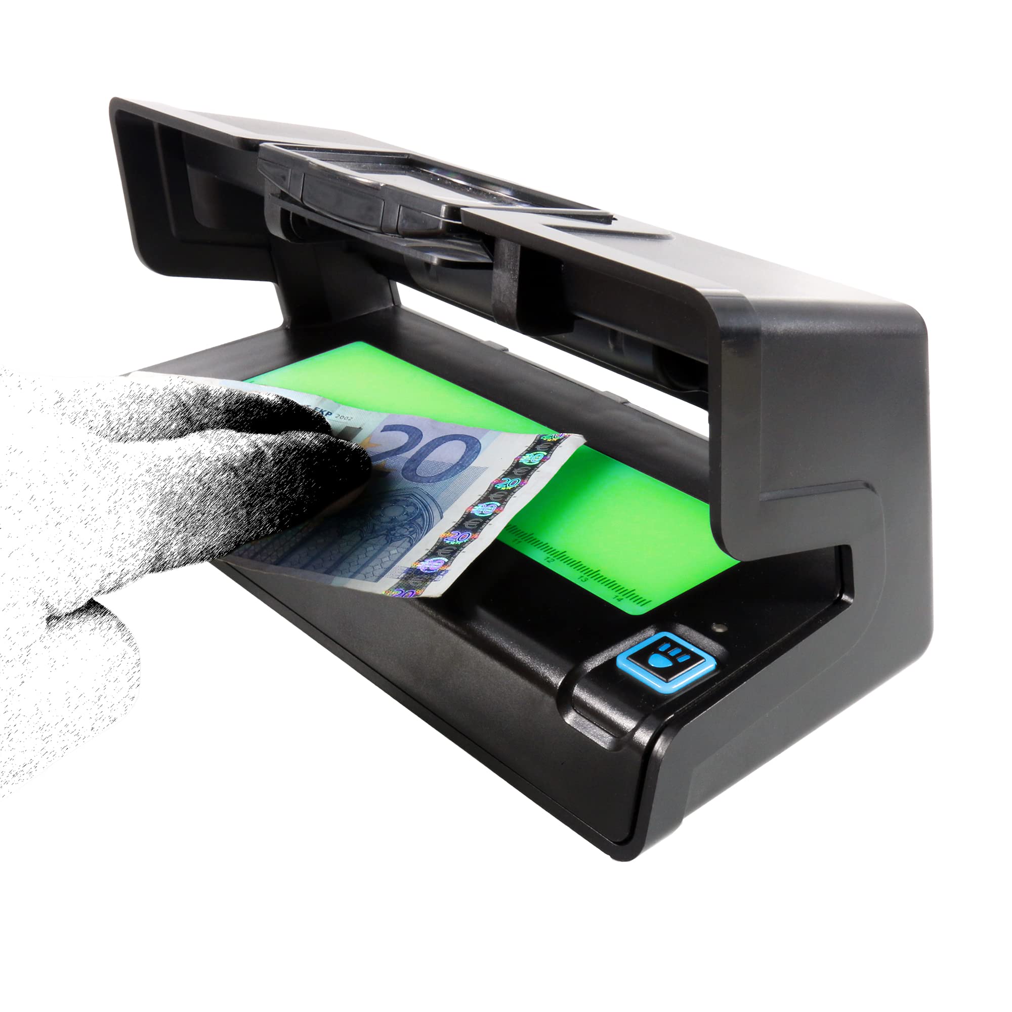 Détecteur Automatique Tickets Restaurants, billets de banques, chèques cadeaux et authentificateur sur documents sécurisés (Passeports, C.I, Permis…)