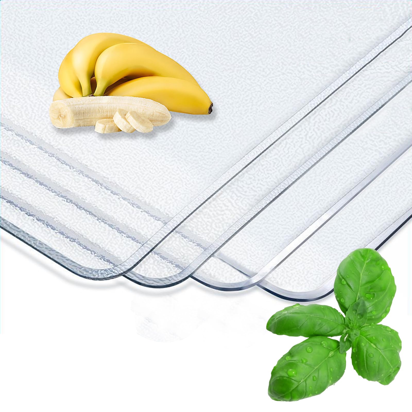 Custom 1.5mm Thick Frosted Table Cover Protector, Clear Table Mat Protector PVC Rectangle Plastic Non-Slip Table Pad for Coffee Table, Dining Room Table, Office Desk, End Table/Night Stand (40x160cm) โ image 1