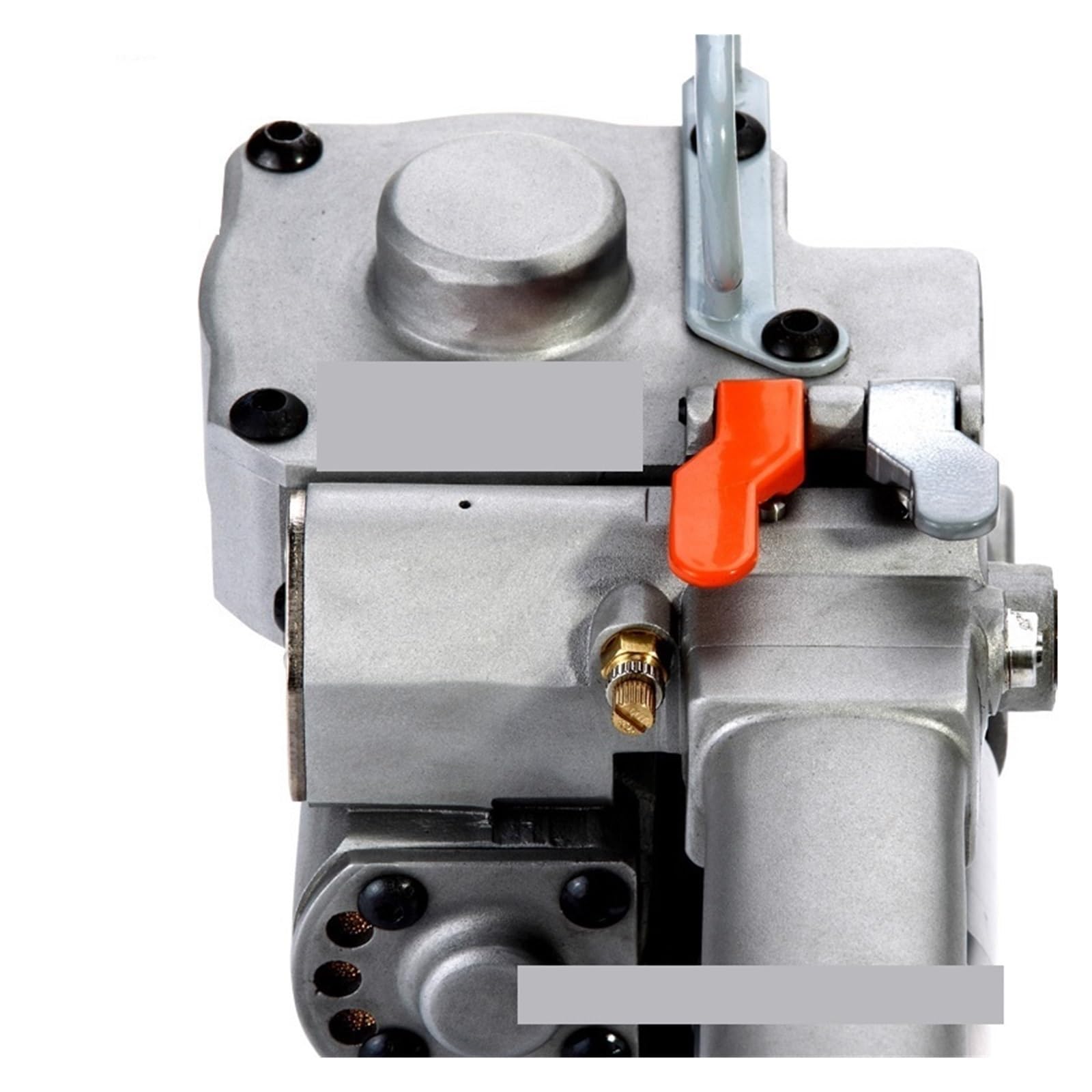 Reggiatrice in acciaio, Macchina avvolgitrice pneumatica portatile for balle, strumento di fascettatura, macchina imballatrice,Kit di reggiatura portatile