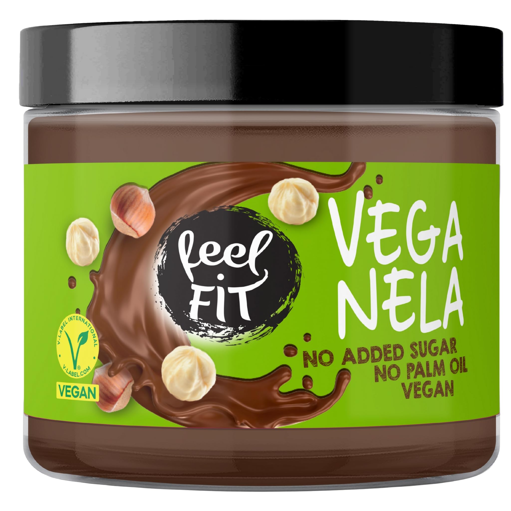 Feel Fit Vegan Pistachio Cream with 45% Pistachios, Cream Without Sugar, Creamy Vegan Spread, Suitable for Breakfast, Baking  Desserts, No Palm Oil  Vegan, 200 g