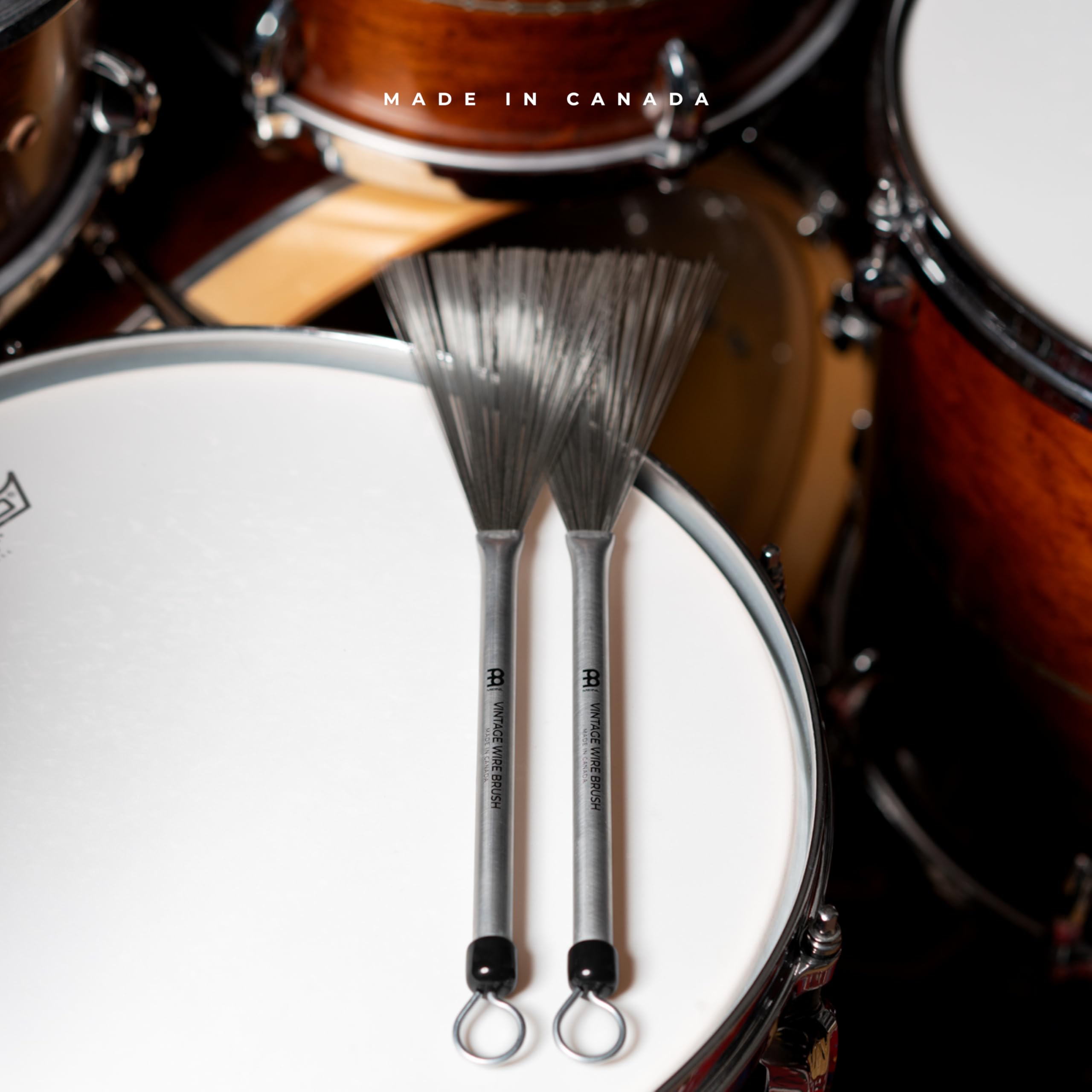 MEINL Stick & Brush Szczotka druciana vintage - 0,013" grubość drutu (SB309)