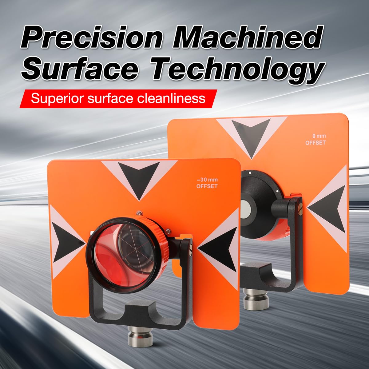 Amazon.com: Single Tilt Prism for Total Stations - Durable All
