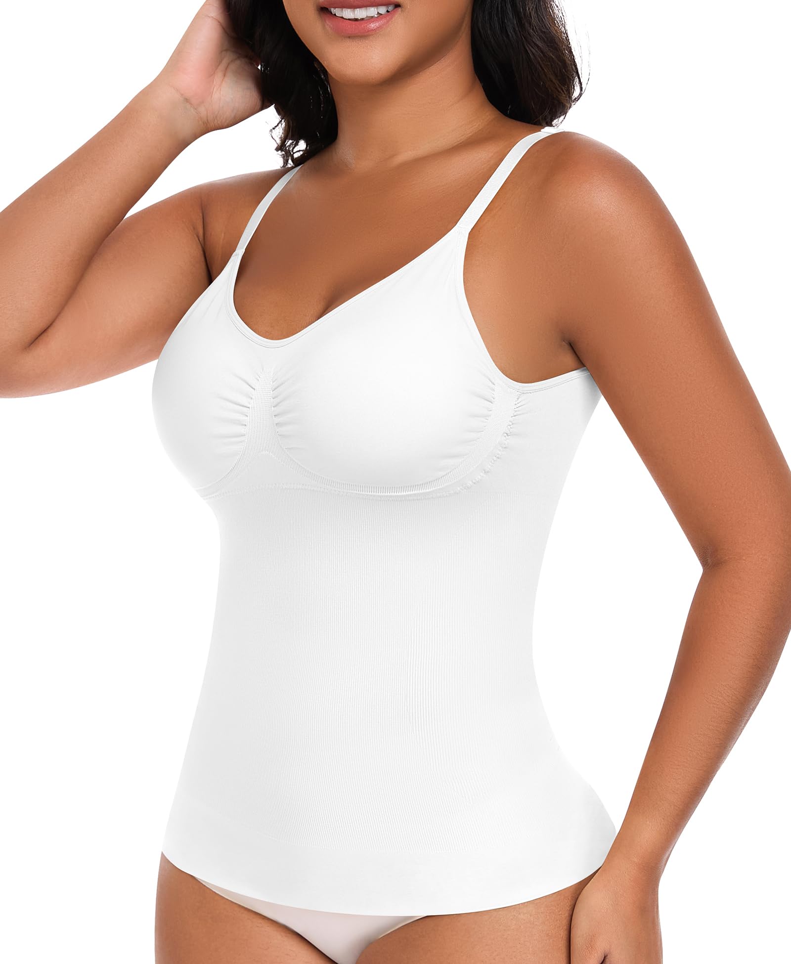 YARRCO Hauts sculptants Femme 003-3XL CHECKING ABCDE