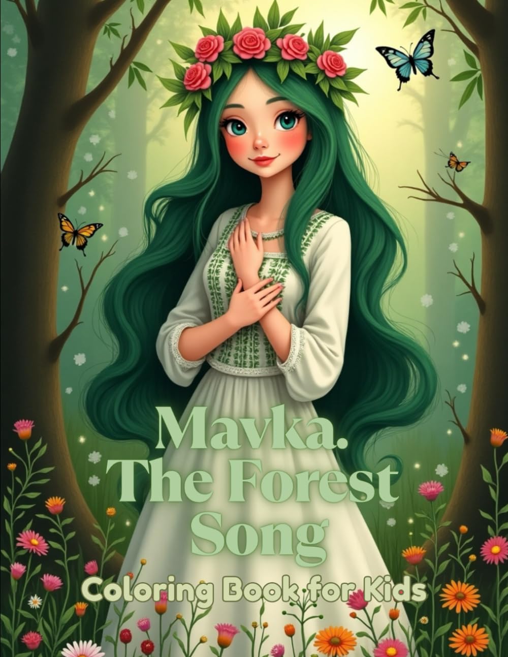 Mavka. The Forest Song: A Magical Coloring Book from the Ukrainian Forest