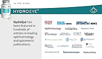 Vista 5 de ScienceBased Health HydroEye Suplemento para ojos secos – Fórmula clínicamente probada con GLA y Omega-3 – Apoya una película lagrimal saludable