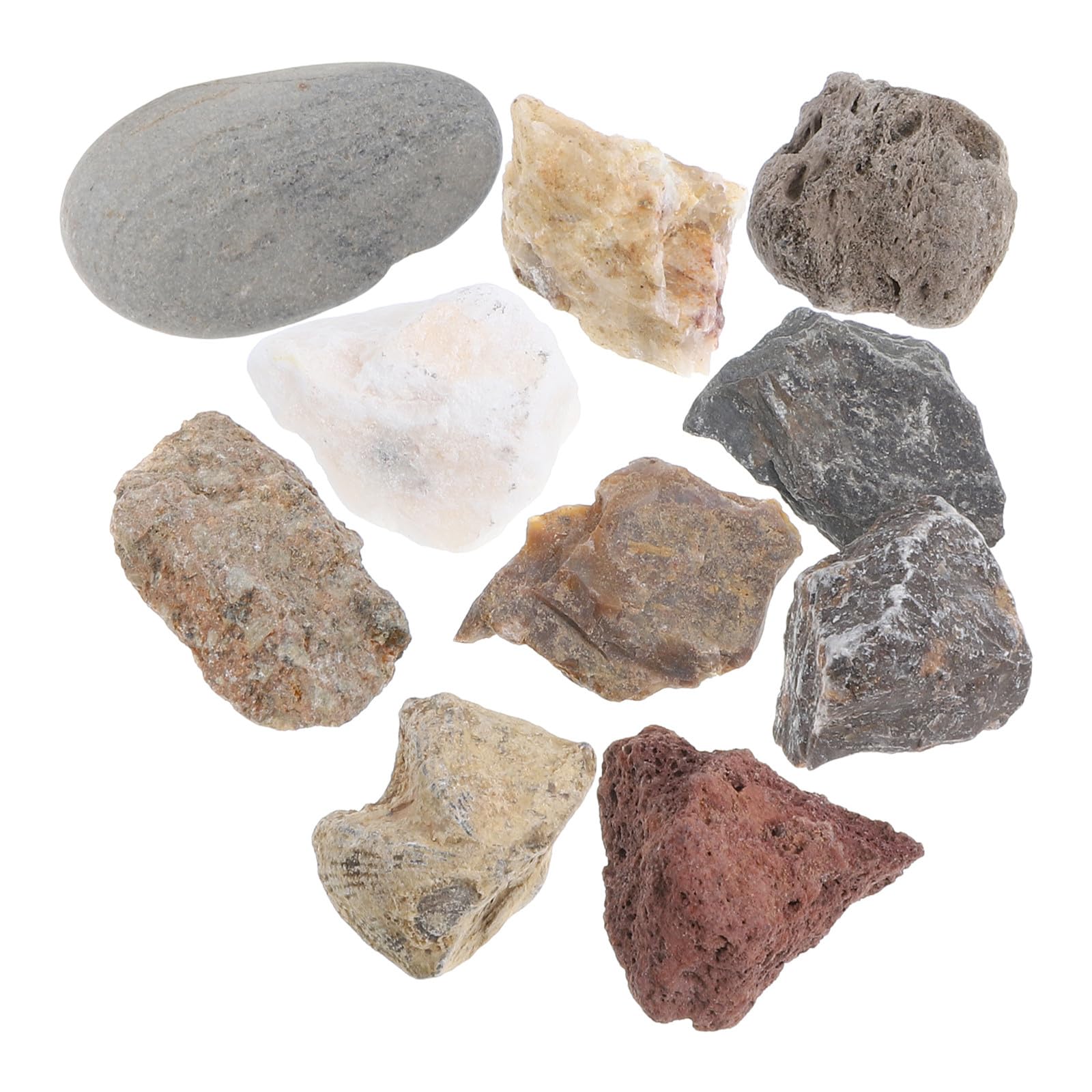 Geology Specimens Stone Plastic Rock Collection for Boys and Girls