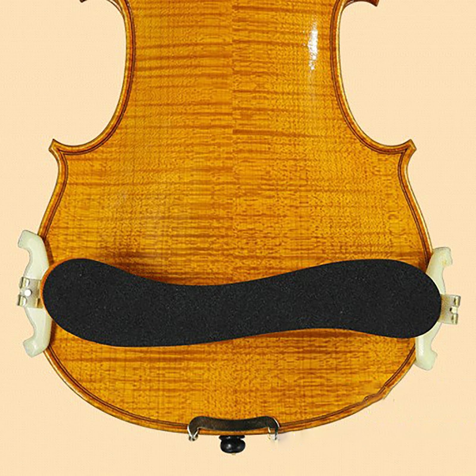 Descansa Hombro Violín Descansa Hombro Ajustable, Hombreras de madera Almohadillas for violín Reposahombros Barbadas for violín(4/4 3/4)