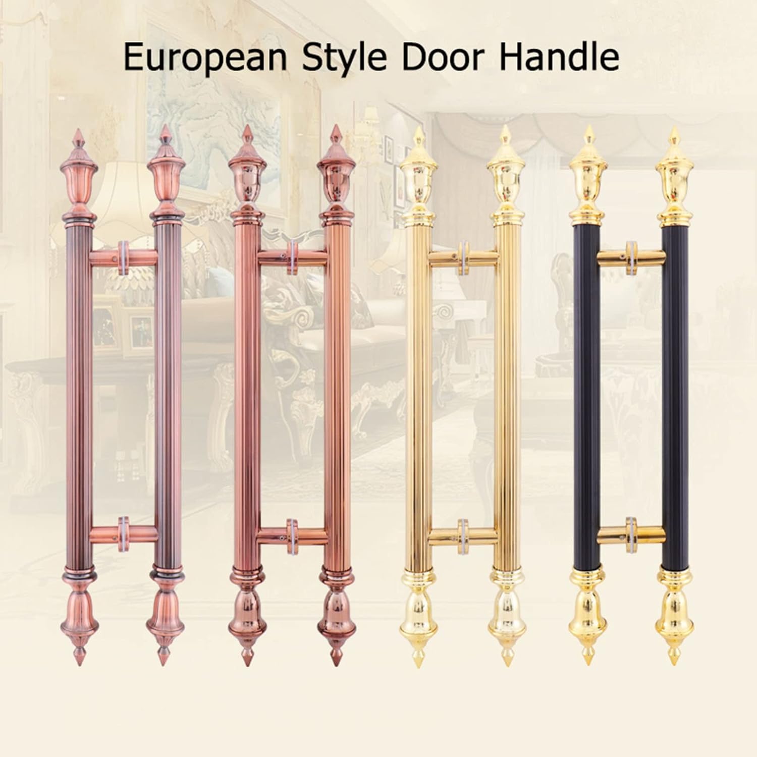 ドアハンドル ヴィンテージ 滑り止め スライドドアハンドル 納屋のドア、シャワーガラスドア、クローゼット、屋内屋外エントリードア用
