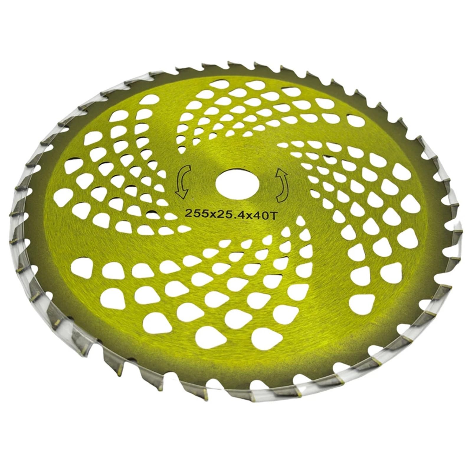 Hoja De Sierra for Desbrozadora, Accesorio De Corte De Repuesto De Aleación De 40 Dientes, 255mm X 25,4mm