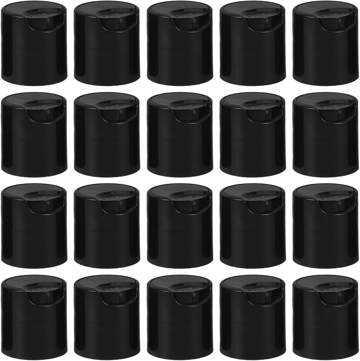40pcs Shampoo Bottle Cap: Bottle Sealing Cap - Non Spill Plastic Lid for Lotion Containers and DIY Home Organization Projects