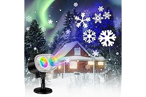2-in-1 Halloween Garage Door Light Projector