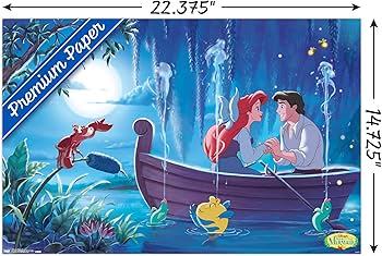 ディズニーストア　アリエル　エリック　キスザガール　フィギュア　LED ディズニーストア アリエル エリック キスザガール フィギュア