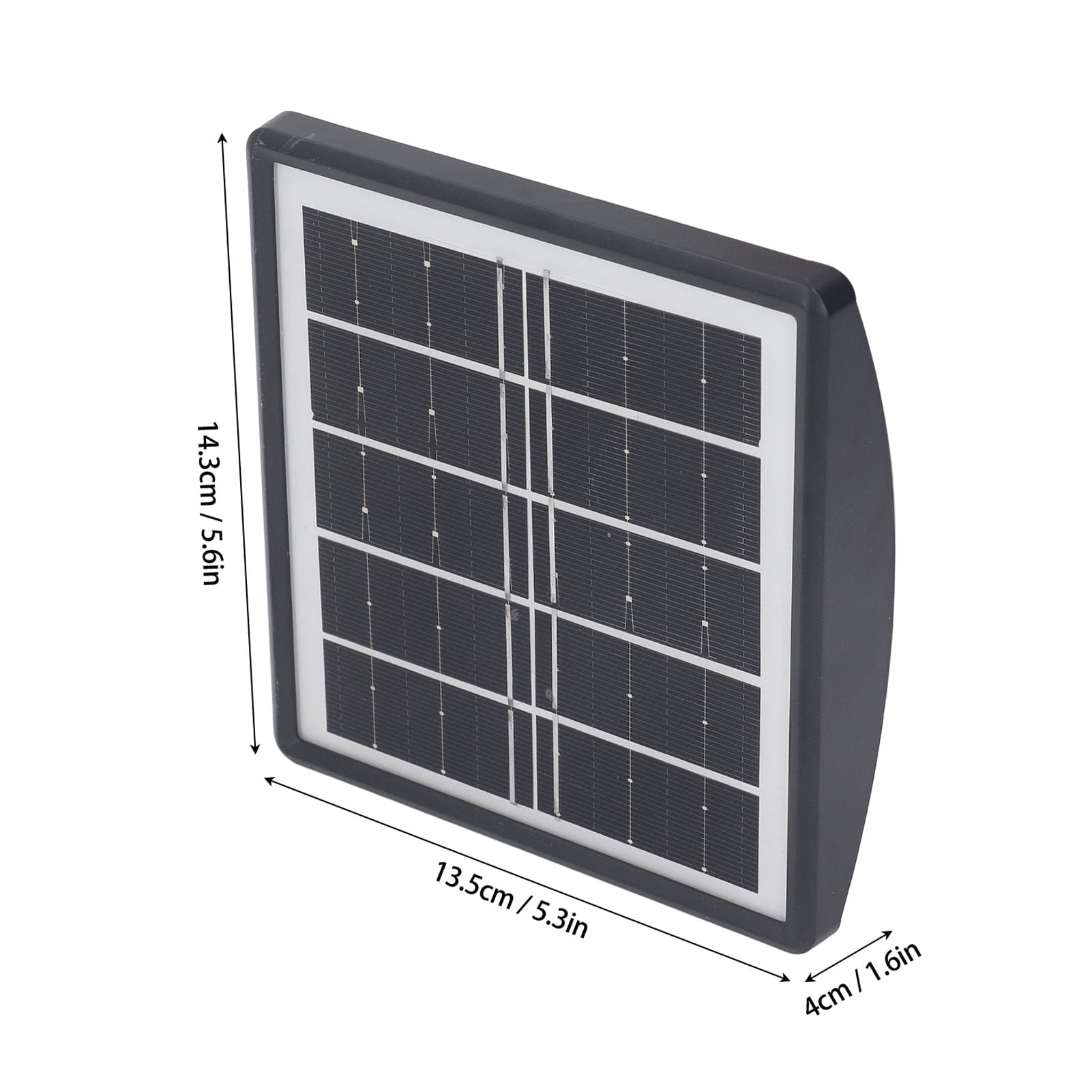 Kit di Irrigazione a Spruzzo Solare, Materiale ABS, Irrigazione Automatica con Batteria da 2000 MAh per di Serre e Giardini