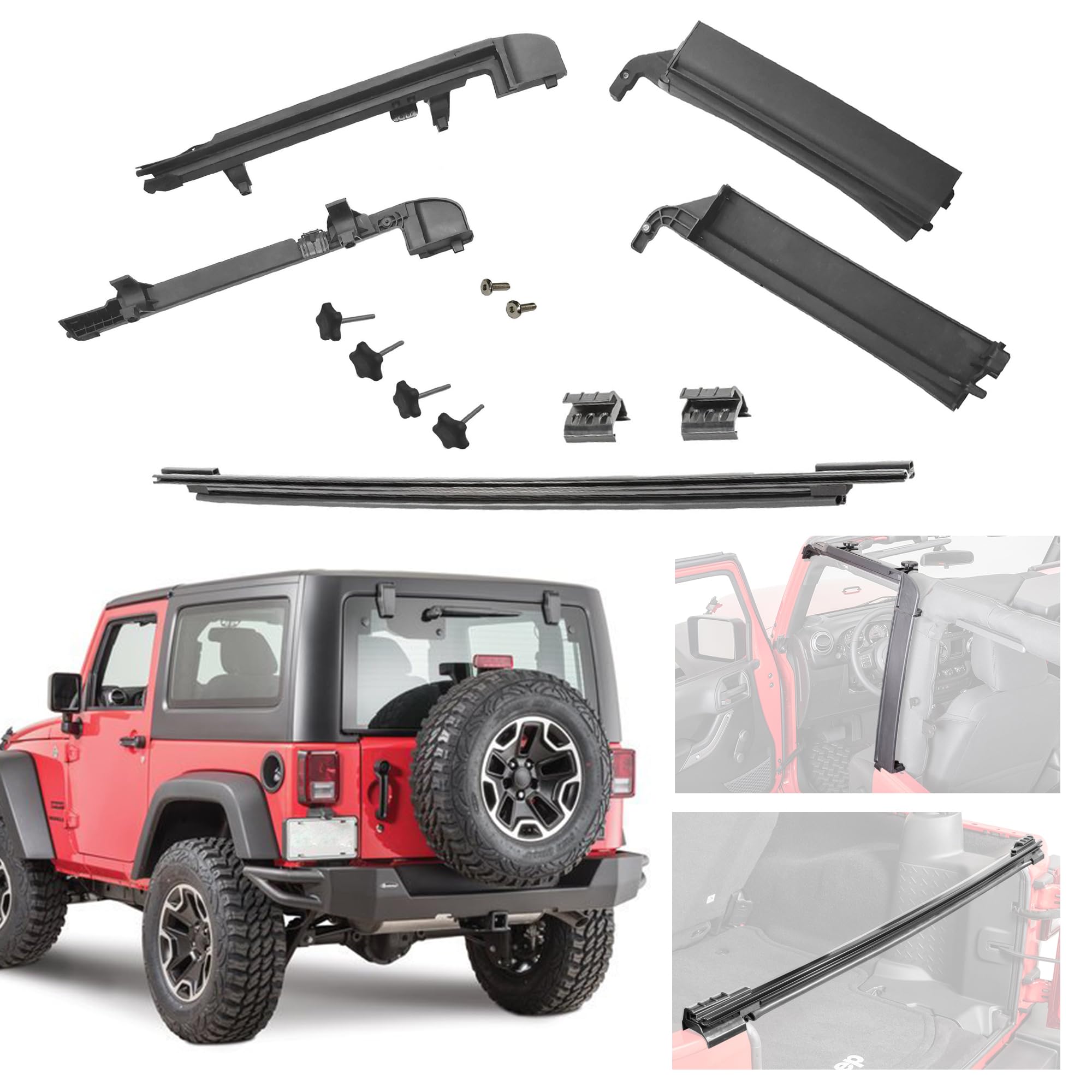 BEAUTRIUMです！4点セット Amazon.com: MasterTop Door Surround with Tailgate Bar Kit