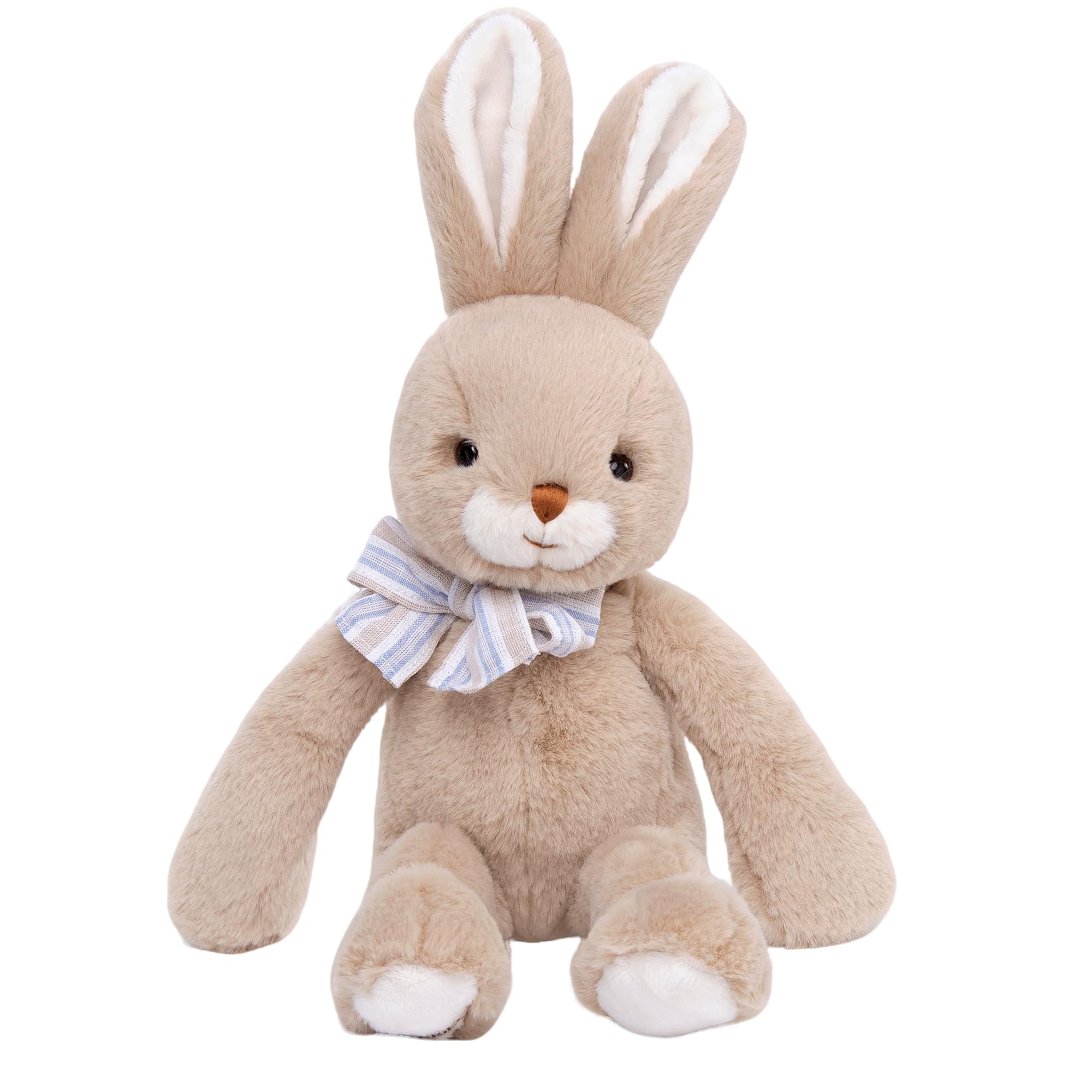 GABRIEL Plush Bunny Rabbit 30cm, Super Soft Cuddly Toy Teddy Stuffed Animal with Fluffy Soft Ears, Washable for Girls Boys, Kids & Adults, Birthday Valentines