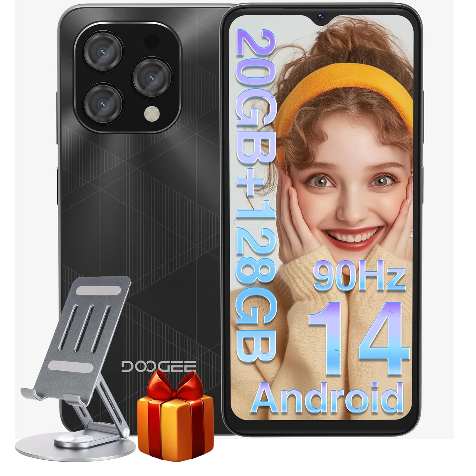 Amazon.com: DOOGEE N55PLUS Unlocked Cell Phone, 20GB RAM+128GB ROM