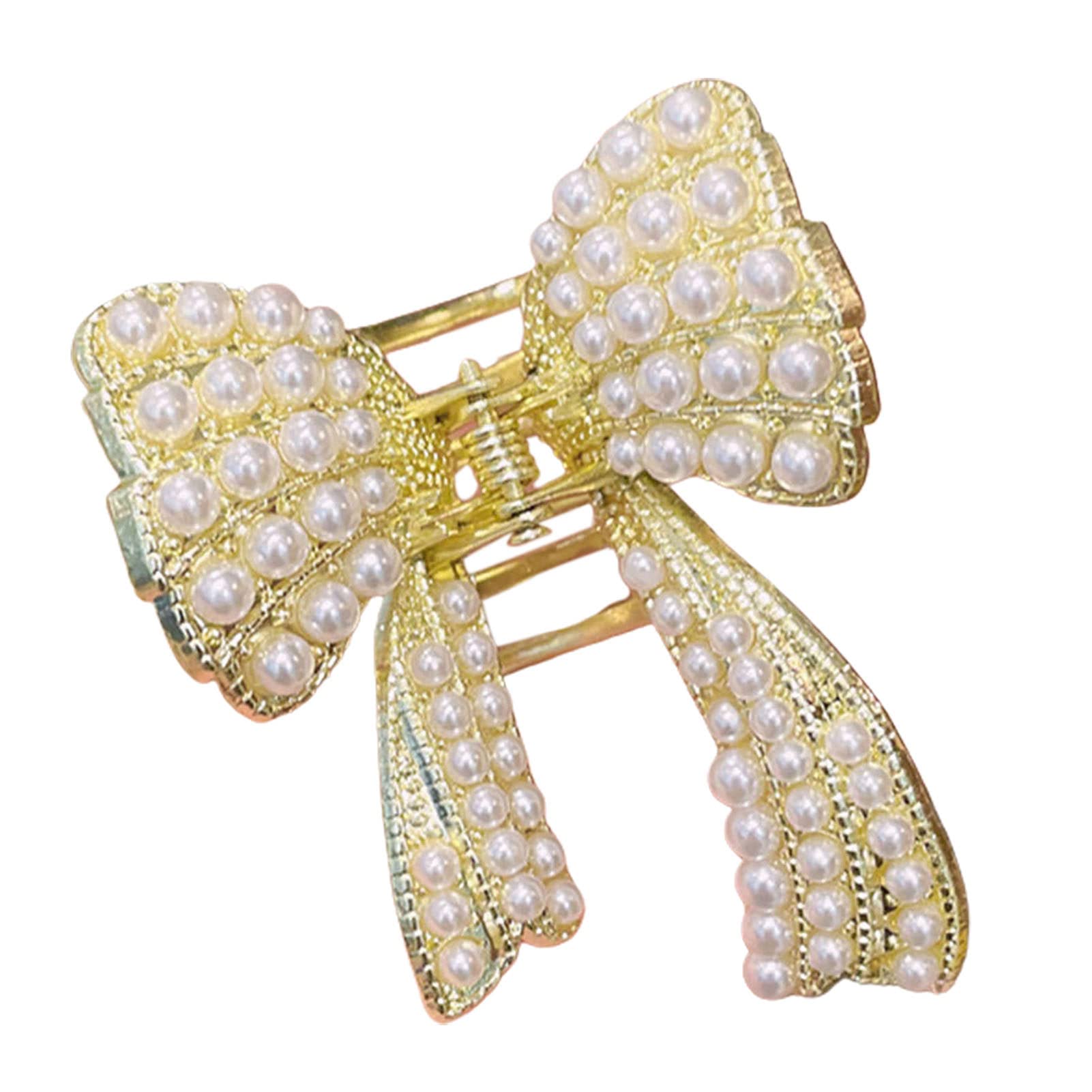 Haarspange Mit Schmetterling & Quasten – Vergoldet, 18,7 Cm, Für Frauen & Mädchen