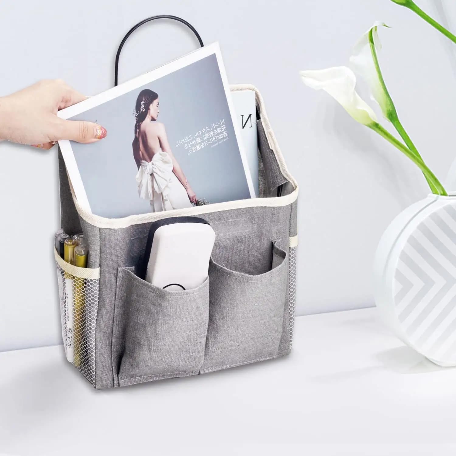 Acheter Sac de rangement suspendu décoratif avec 3 poches, sac suspendu au-dessus de la porte, sac de rangement mural derrière la porte, 1 pièce Acheter Sac de rangement suspendu décoratif avec 3 poches, sac suspendu au-dessus de la porte, sac de rangement mural derrière la porte, 1 pièce