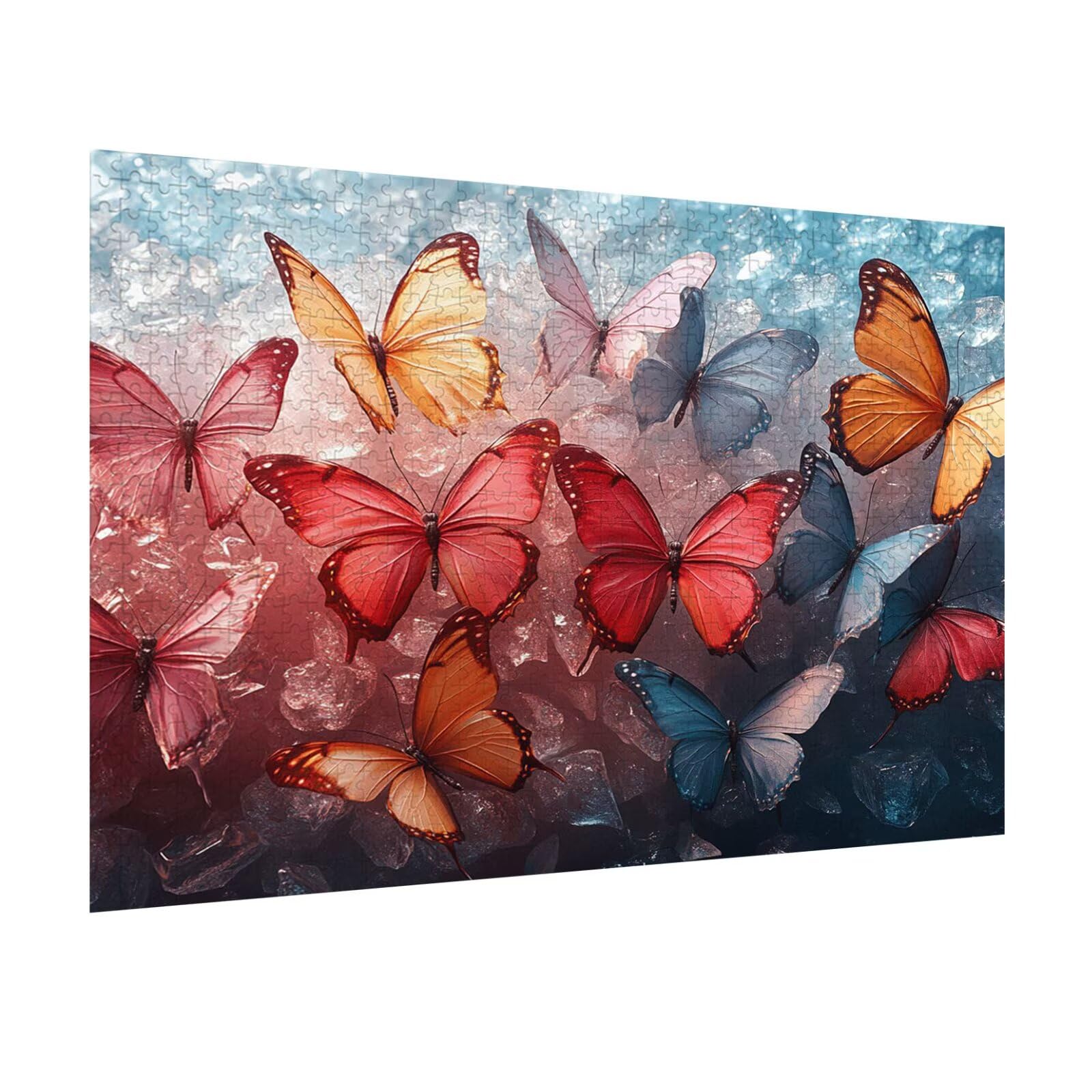 Puzzle 3000 Pezzi farfalla Puzzle Adulti, Gioco Educativo, n-263 | Jigsaw Puzzles Ghiaccio, Impossibile Difficile Sfida, Classici Gioco Familiare, Giochi Divertenti, Idee Regalo