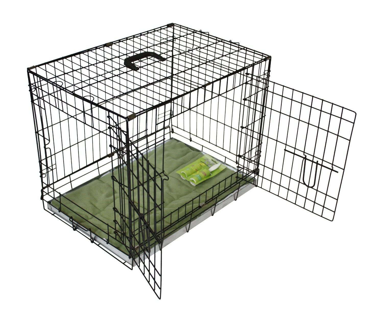 Bunny Business Underdog Metal Dog Crate Cage Pet Black Metal