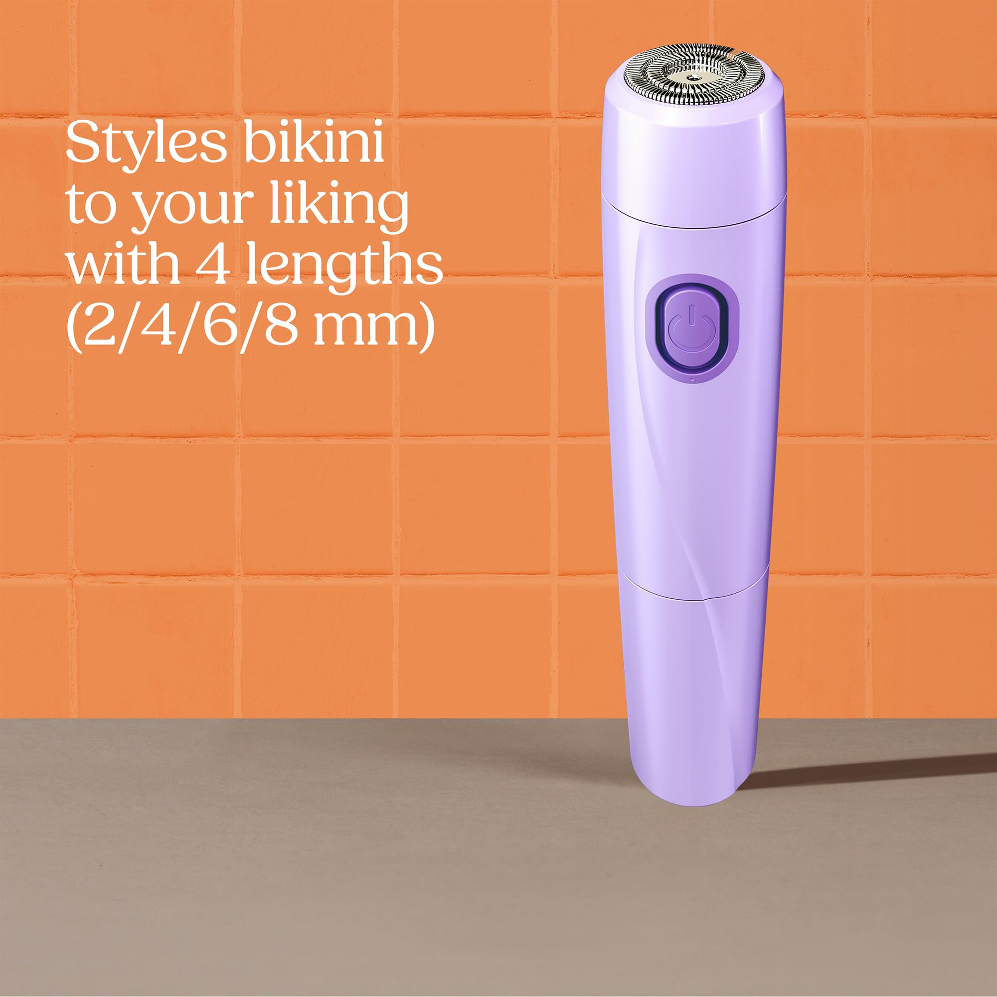 Wilkinson Sword Intuition 4in1 regolatore e regolatore peli viso e corpo donna, rasoio elettrico multizona da donna con 4 accessori, astuccio, spazzolina per la pulizia e 1 batteria AA