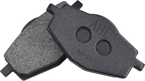 Miniatura 5 de AHL Juego de pastillas de freno semimetálicas para Yamaha Warrior YFM350 1987-1988 BANSHEE YFZ 350 TUW 1987-1989 YFM350 XT 1987