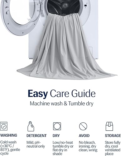 Miniatura 18 de REST® Evercool®+ - Juego de sábanas de iniciación, color marfil Cali King, sábanas transpirables para personas que duermen con calor y sudores