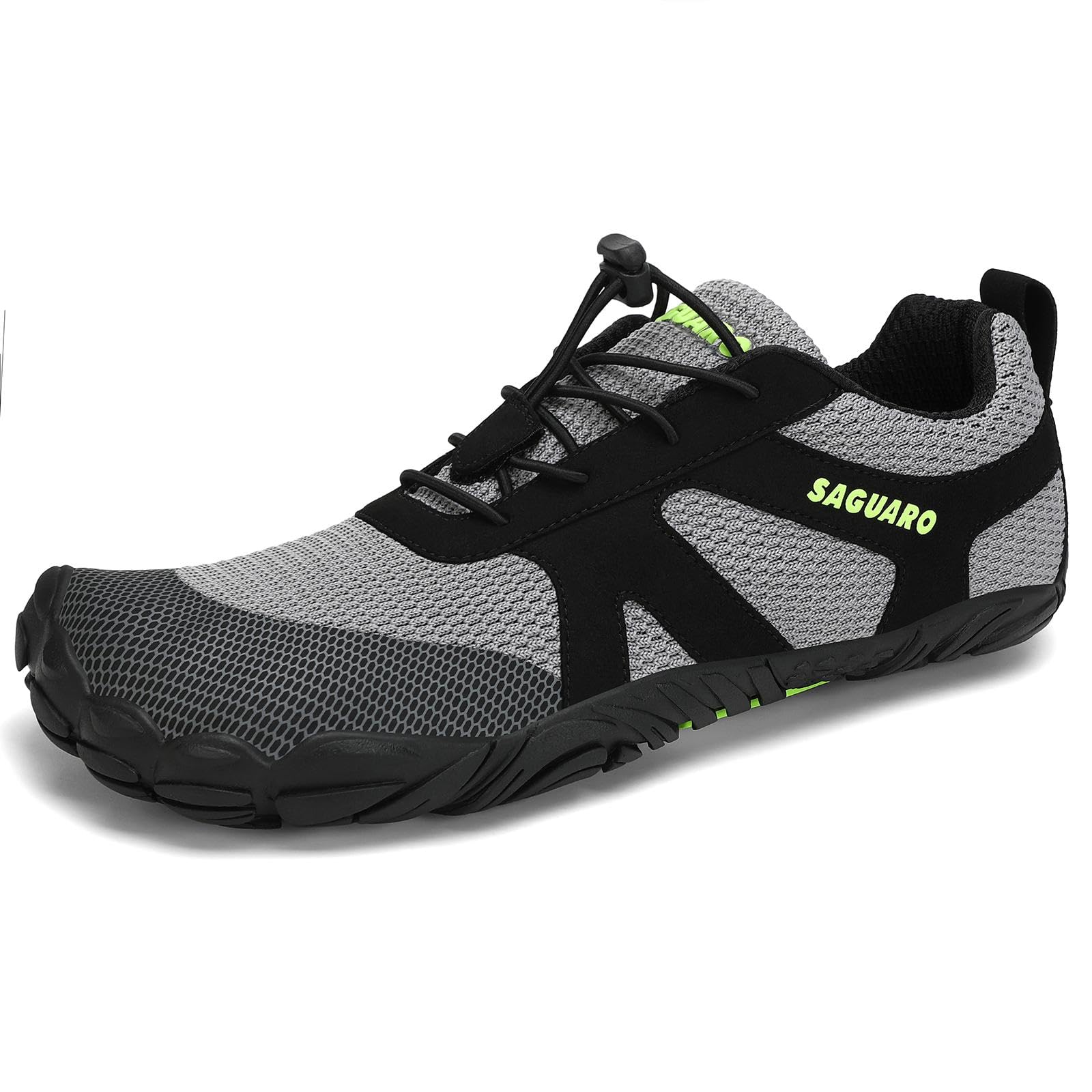 SAGUARO Barfußschuhe Herren Barfussschuhe Damen Barfuss Schuhe Zehenschuhe Outdoor Fitnessschuhe rutschfest Traillaufschuhe Barefoot Shoes mit Zero-Drop Solhe,Gr.35-48 EU